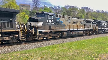 BEEN A WHILE & BACK IN SERVICE!!... NS 4005 (Blue Flame Thrower Unit) Trails on NS 62V