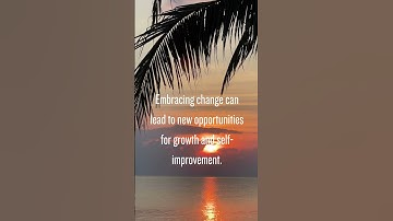 Embracing Change: A Path to Growth and Adaptation #facts #wellbeing #motivation #memorypower