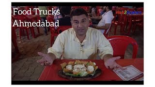 Ahmedabad night food market | Street food | Food Truck park