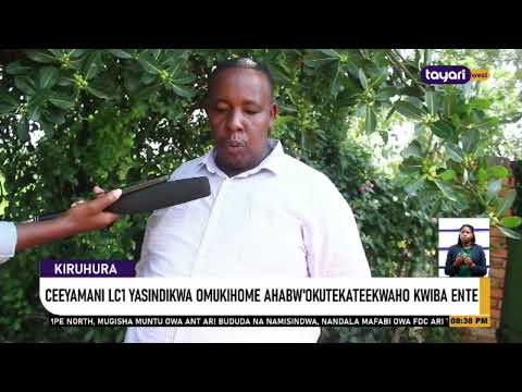 AGENSHONGA CEEYAMANI L C 1 YASINDIKWA OMUKIHOME NATEKATEEKWAHO OKWIBA ENTE KIRUHURA