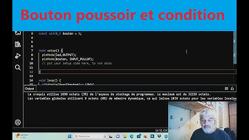 Arduino et modélisme en partant du début # 5 Broche en entrée et condition