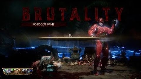 Mortal Kombat 11- Best Brute in the game! Robocop