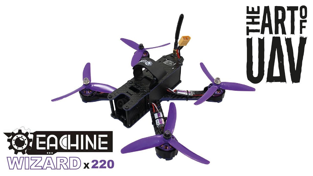 Eachine Wizard x220 - Unboxing Quadcopter Review - YouTube