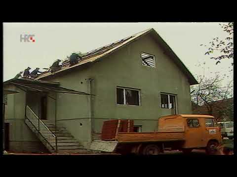 HRT ARHIVA- Obnova kuća nakon rata na području Petrinje, Gline, Siska