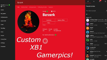 Simple and Easy Method to Customize your Xbox One Gamerpic!