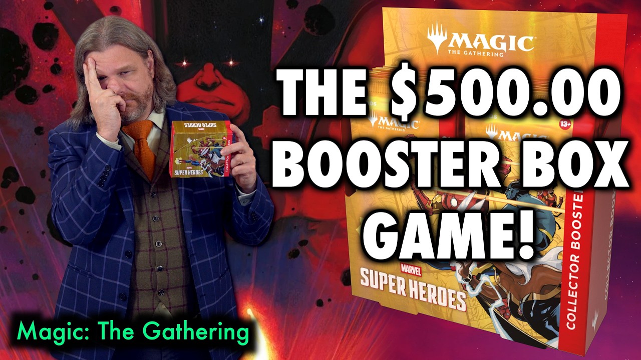 Let's Play The $500.00 Collector Booster Box Game! | Marvel Super Heroes | Magic: The Gathering