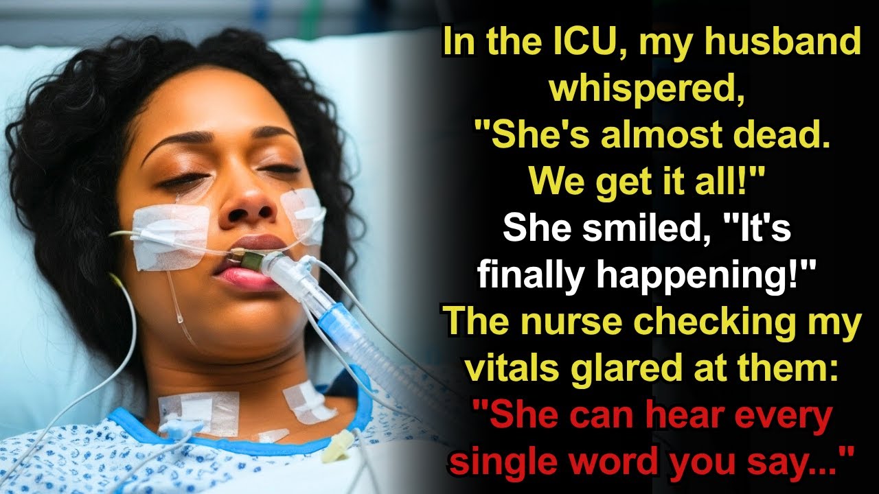 My husband and his mistress planned to pull the plug on me — until the nurse spoke…