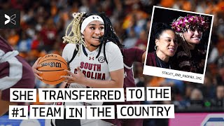 Dawn Staley Called With An Offer TeHina Paopao Couldn't Refuse | South Carolina | March Madness