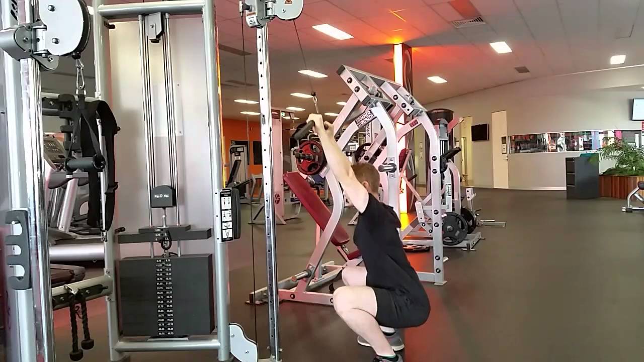 2. Assisted Squat With Bar - YouTube