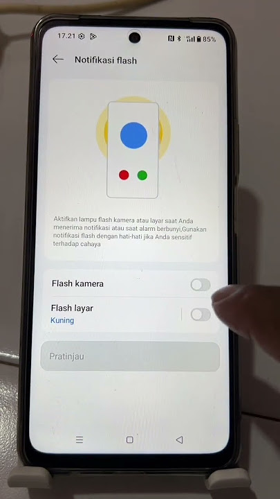 How to activate flash notification on realme c71 / yellow screen notification #yellowscreennotifi...