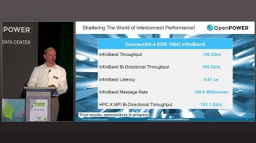 The Future of Interconnect with OpenPOWER