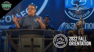 CCGS Bible College Orientation Fall 2022