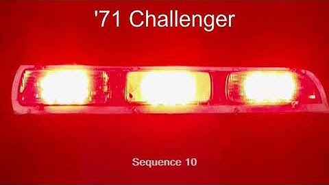 1971 Challenger Sequential LED Taillights by Easy Performance Products