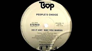 Peoples Choice ♒⚡ Do It Anyway You Wanna Special Disco 1975 ♒🍀♒⚡ Disco Magic Album Joe Joyce Dj