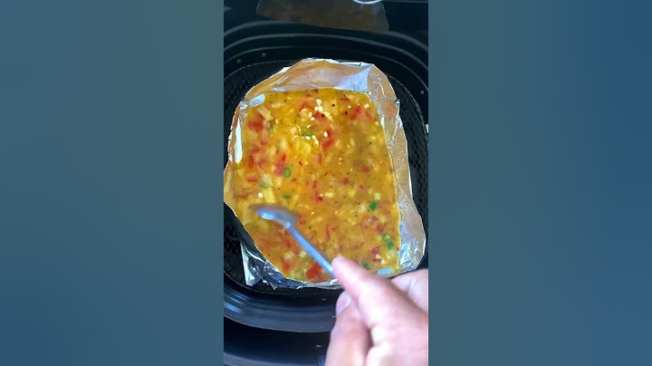 Eggs fry in air fryer…(Omelette in Air Fryer)