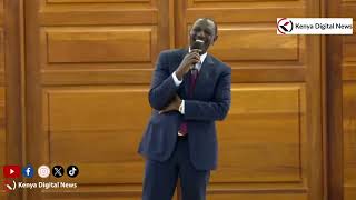 Watch President Ruto's enjoyable moments with the Harvard University team at Statehouse,Nairobi!