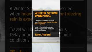⚠️ Be Prepared, Stay Safe: Understanding Winter Weather Alerts ⚠️