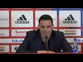 Medienkonferenz mit Cheftrainer Alex Frei