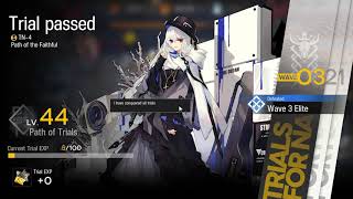 Arknights Trials for Navigator #3 TN-4 Ultimate Trial Abyssal Hunters Only (No Leak, No Device)