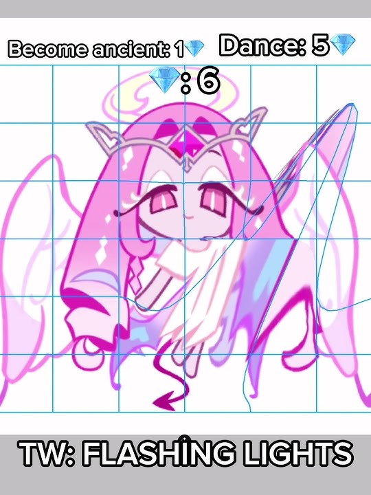 Eternal sugar cookie chose the wrong choice 😭🥀 #cookierun #hollyberry #eternalsugar