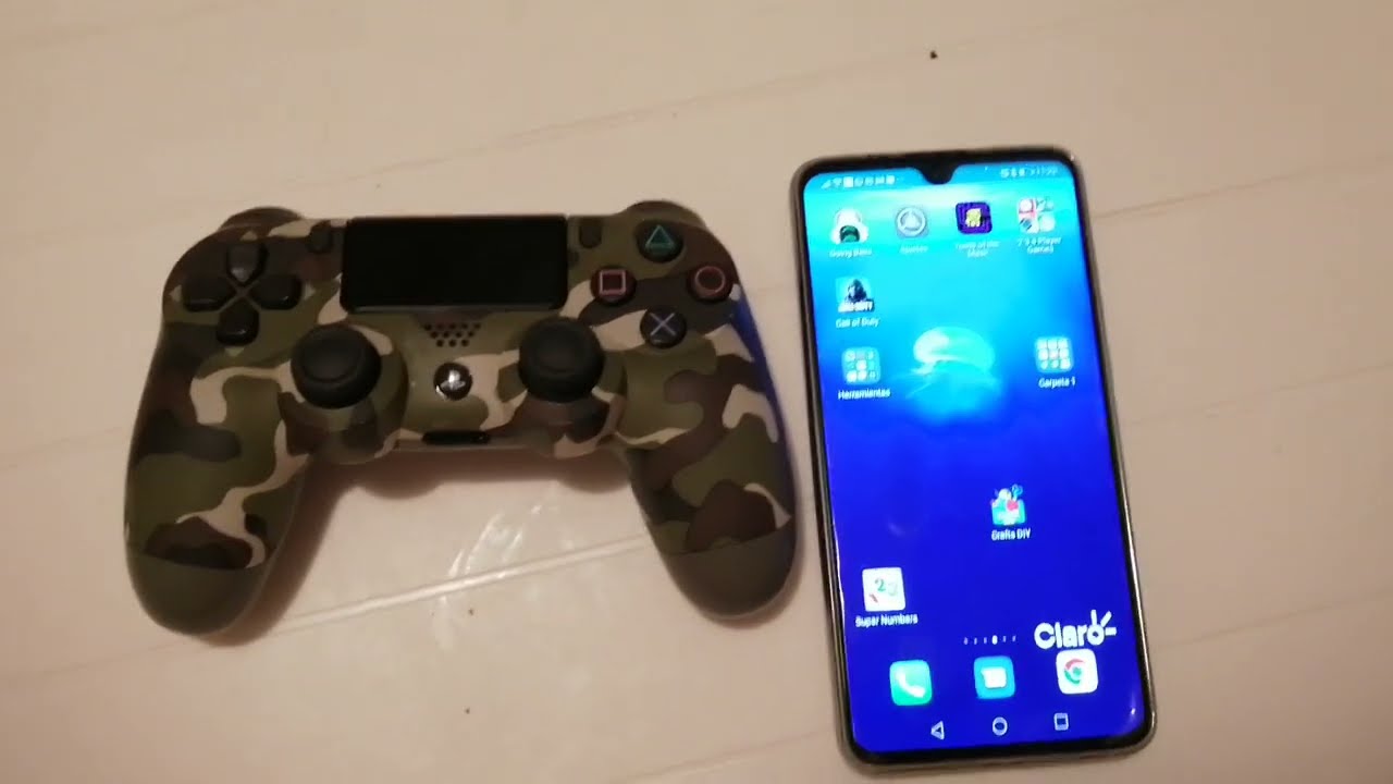 Como sincronizar  vincular control call of duty mobile* como jugar call of duty mobile con mando ps4