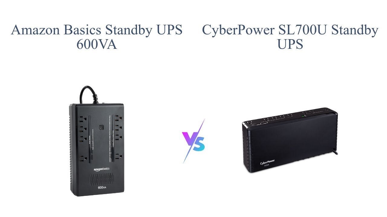 Amazon Basics vs CyberPower UPS Comparison 📦🛡️