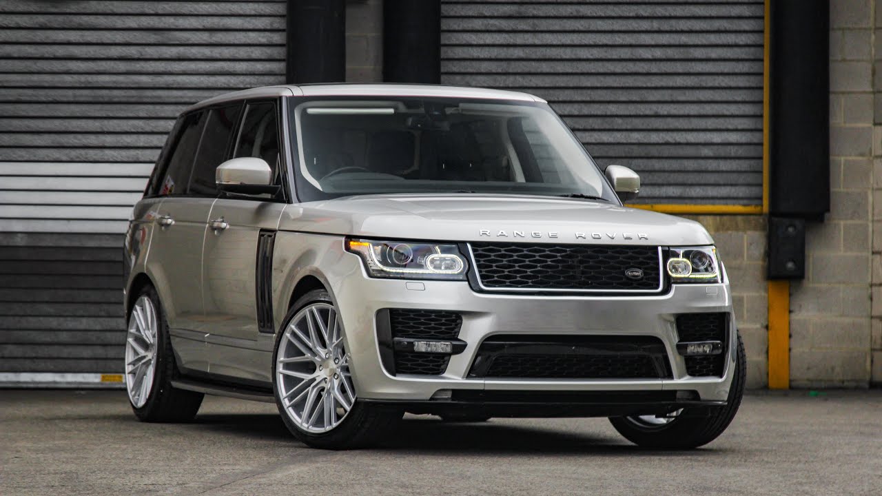 hardware evenaar Onafhankelijkheid Range Rover Vogue 2013+ Riviera SVO Bodykit Conversion - YouTube