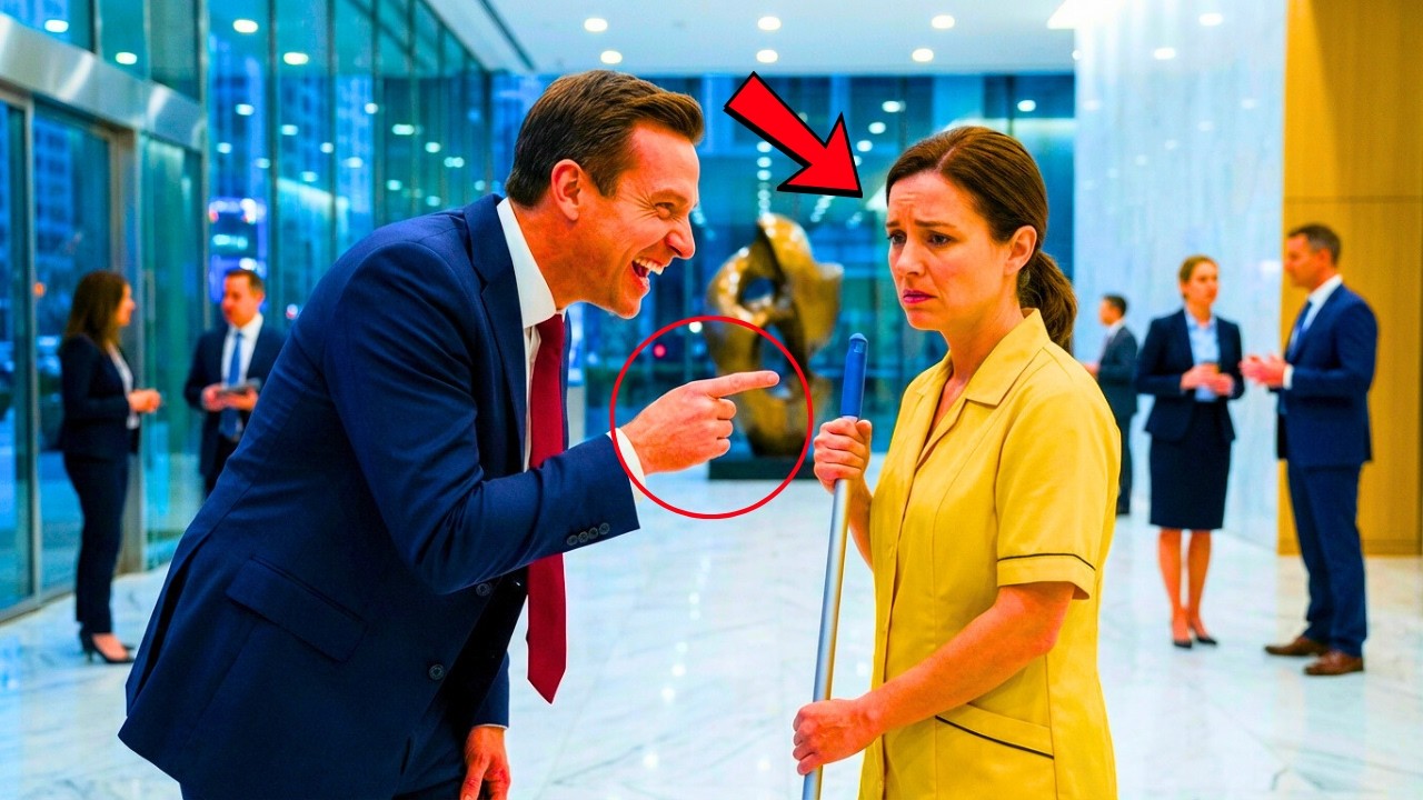 Prezes obrażał sprzątaczkę po ANGIELSKU. Upuścił teczkę, gdy odpowiedziała mu idealnym AKCENTEM.