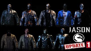 Mortal Kombat X ALL JASON MKX Costume Skin PC Mod MK MKXL update Skin Mod