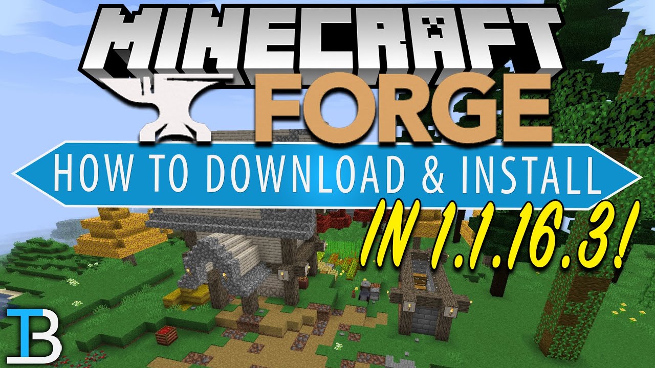 1.16.3] How To Install FORGE For Minecraft 1.16.3