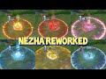 CN | NEZHA REWORKED IN ALL SKINS SHOWCASE | HONOR OF KINGS