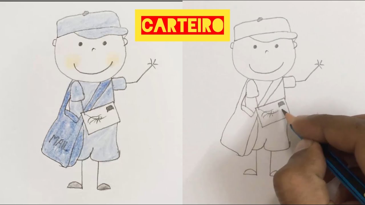 Como Desenhar Jaiminho, o Carteiro [Chaves] - (Cómo Dibujar Jaime Garabito)  - SLAY DESENHOS #322 