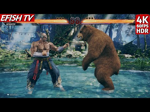 Heihachi vs Kuma (Hardest AI) - Tekken 8