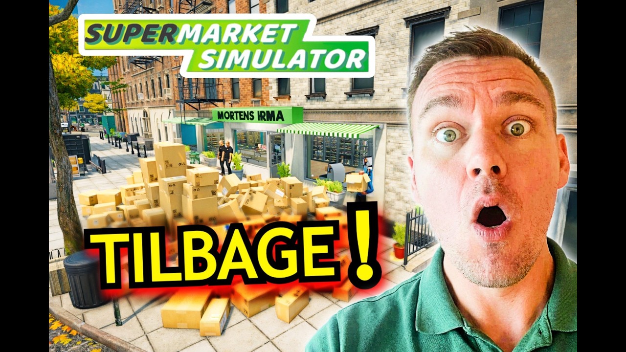 SUPERMARKET SIMULATOR er TILBAGE! 😱 Alle nye DLC'er | Supermarket Simulator