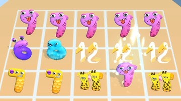 Number run merge 3d math, alphabet lore run Gameplay Walkthrough Android, iOS #123456789
