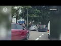 Two arrested with heroin after police chase causes four-vehicle pile-up on Jalan Kuching