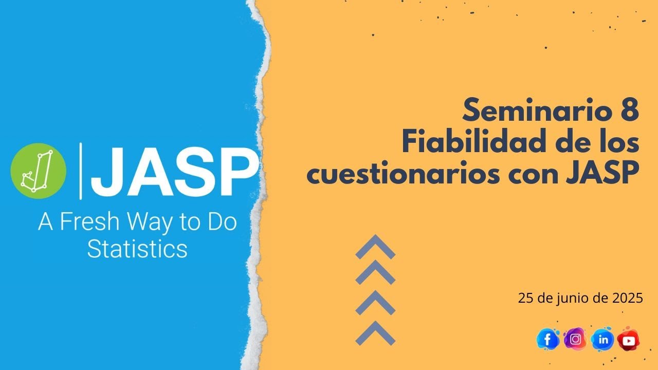 Seminario 8 - Fiabilidad y validación de los cuestionarios con JASP