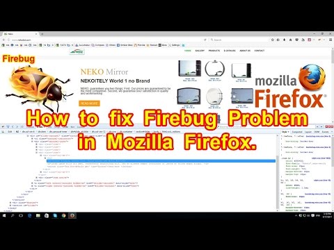 How to fix Firebug Problem in Mozilla Firefox - Watch & Learn
