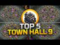 TOP 5! Town Hall 9 (TH9) Base Layout + Copy Link 2026 | Clash of Clans