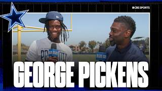 George Pickens talks contract negotiations with Cowboys, reveals his favorite catches from last year