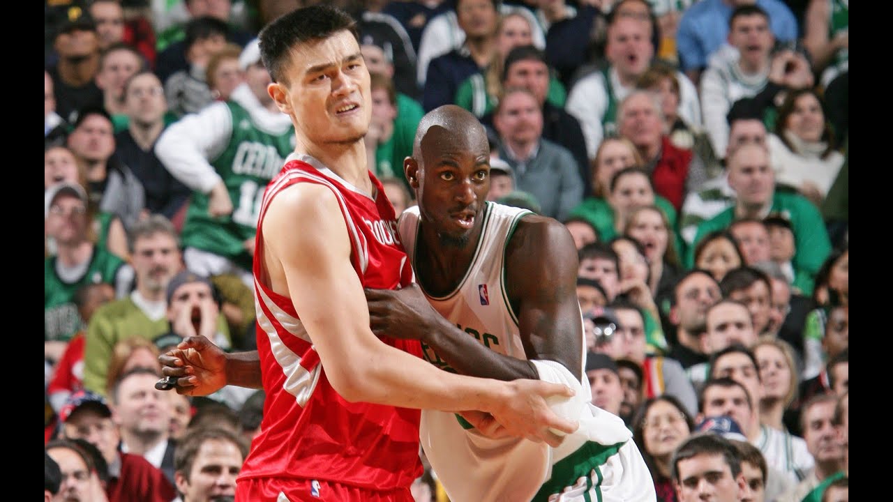 Throwback 2008.1.2 Houston Rockets at Boston Celtics！Yao 19pts