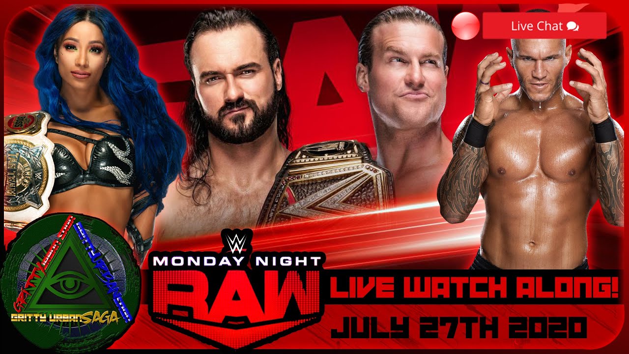 🔺WWE RAW Live Stream Watch Along & Live Chat! | 07/27/2020 Reactions & Review