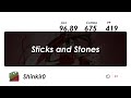 Shinkir0 - Sticks and Stones [Madness] 96.89% DT 675x 419pp