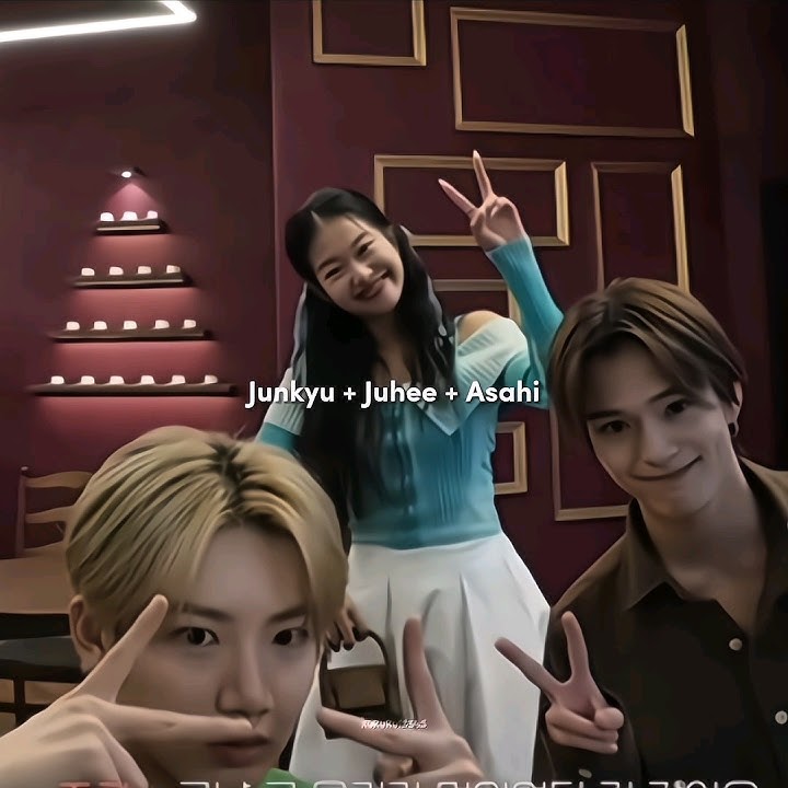 [Shining Solo] Three besties with same humor Junkyu Juhee Asahi🤣 빛 나는 SOLO #treasure #kpop #shorts