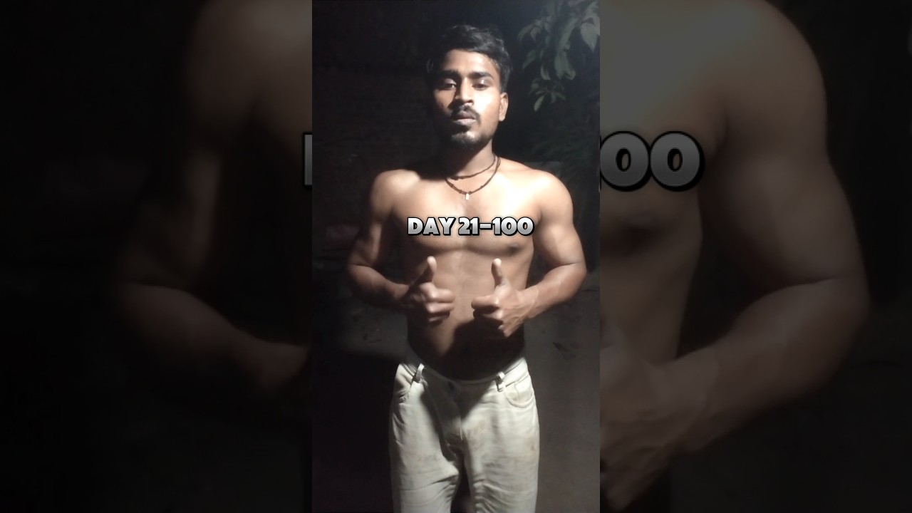 Day 21 | Fitness Challenge 💪 | No Excuses Only Progress 🔥 