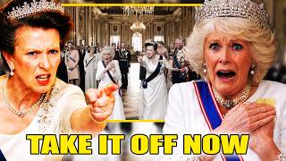 Anne Orders Camilla to Hand Back Williamson Jewels Before Shocked Guests