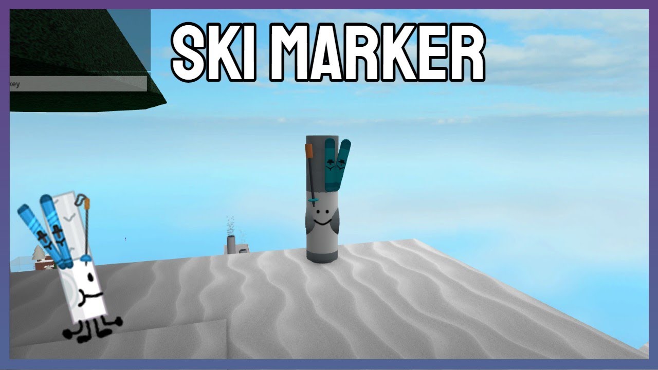 How to find the "Ski" Marker ROBLOX FIND THE MARKERS YouTube