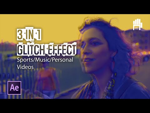 3 in 1 Music Video Effect After Effects Tutorial | Glitch Effect in After effects
