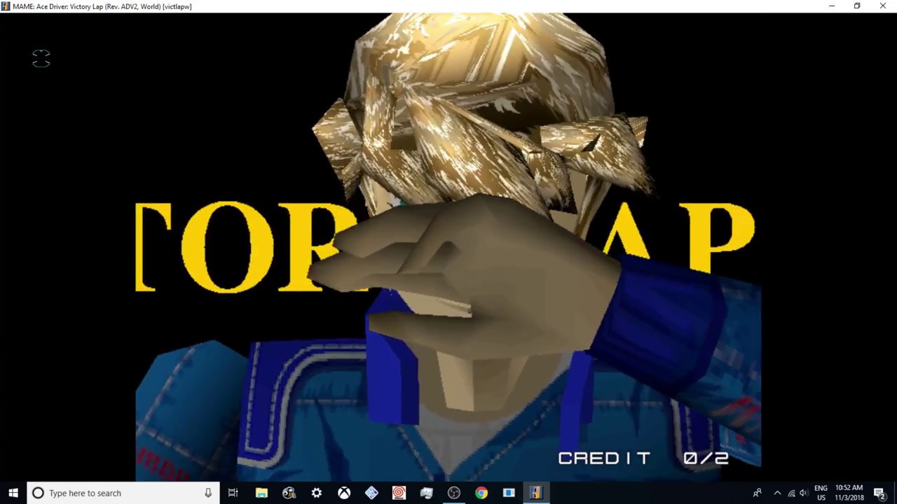 MAME 203 ACE DRIVER VICTORY LAP 2018 1080p 60fps BEGINNER COURSE