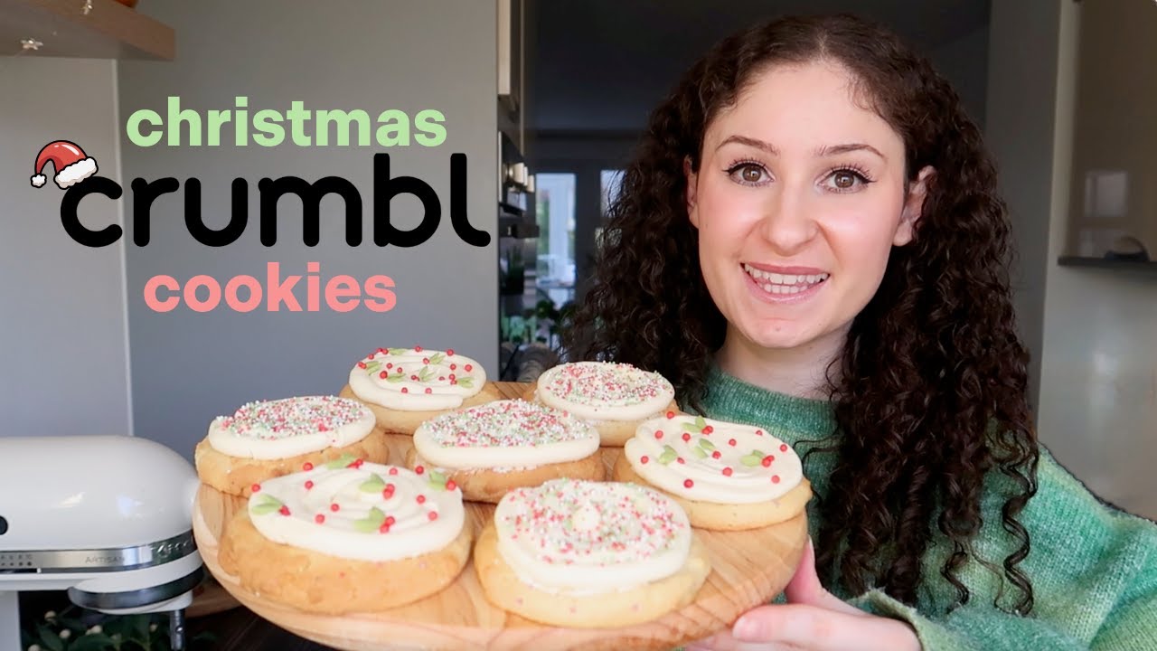 I Tried Making Christmas CRUMBL Cookies at Home… Better Than the Original? 🍪🎄🧑‍🎄